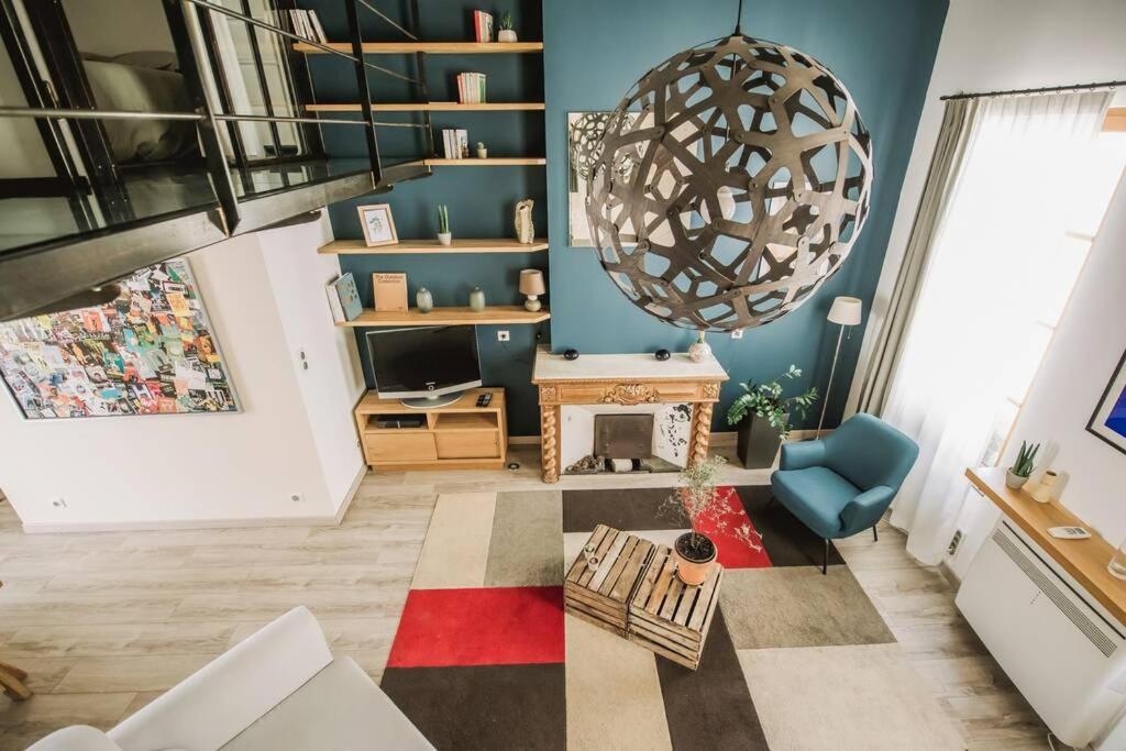 Duplex Climatise Centre Ancien 7Min A Pied Du Palais 6 Couchages Apartment Avignon Exterior photo